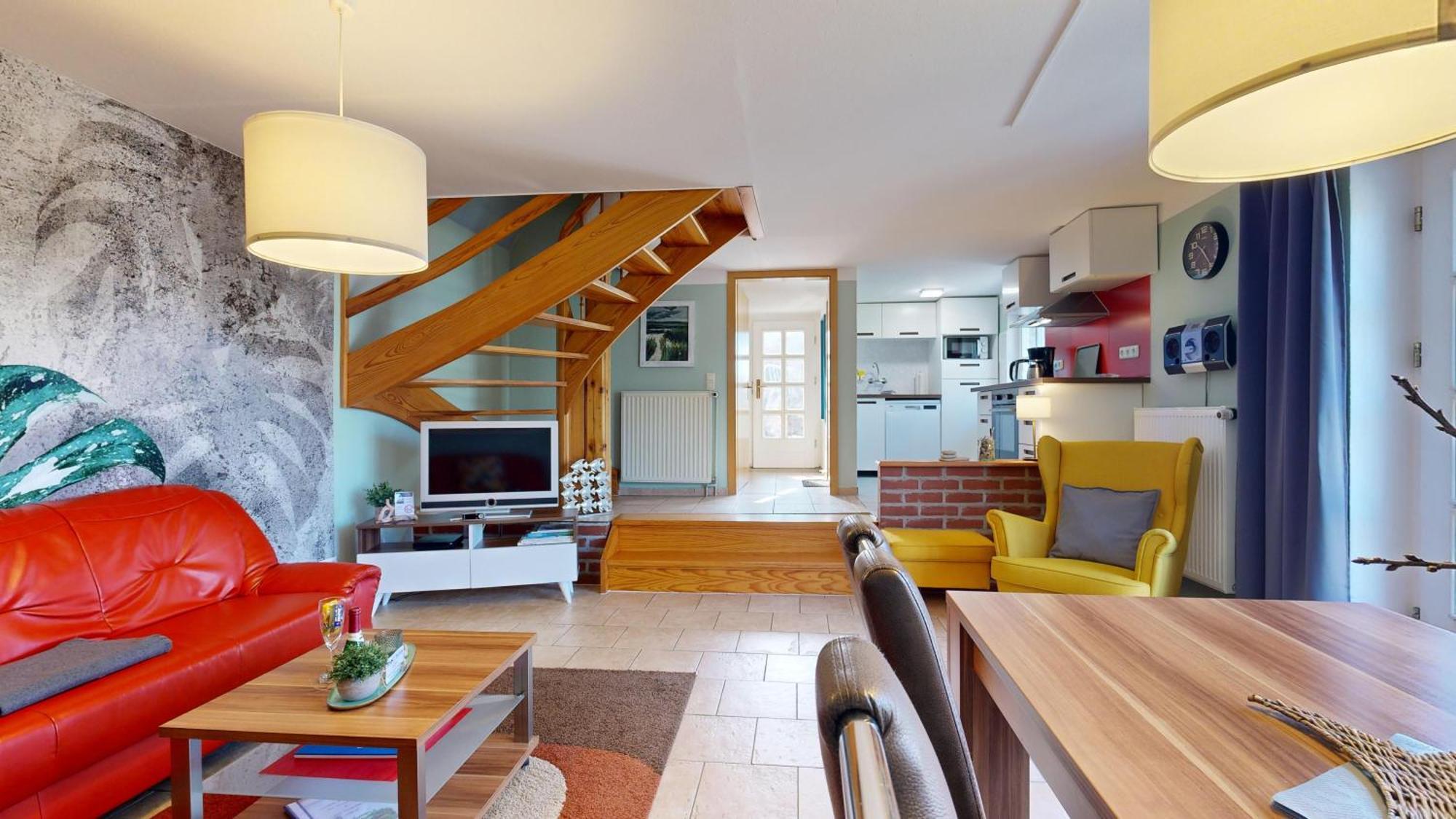 Ferienhaus Fischerhaus Seedorf  ภายนอก รูปภาพ